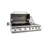 Barbacoa de gas 7 BURNER sense carro