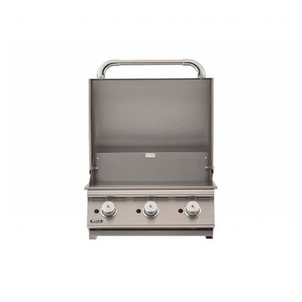 Planxa 60 cm 3 cremadors LPG oberta